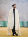 Chitrali Woolen Shawl For Gents