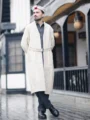 Men’s Thick Wool Long Coat (Chugha)