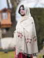 Classic Chitrali Wool Shawl for Women