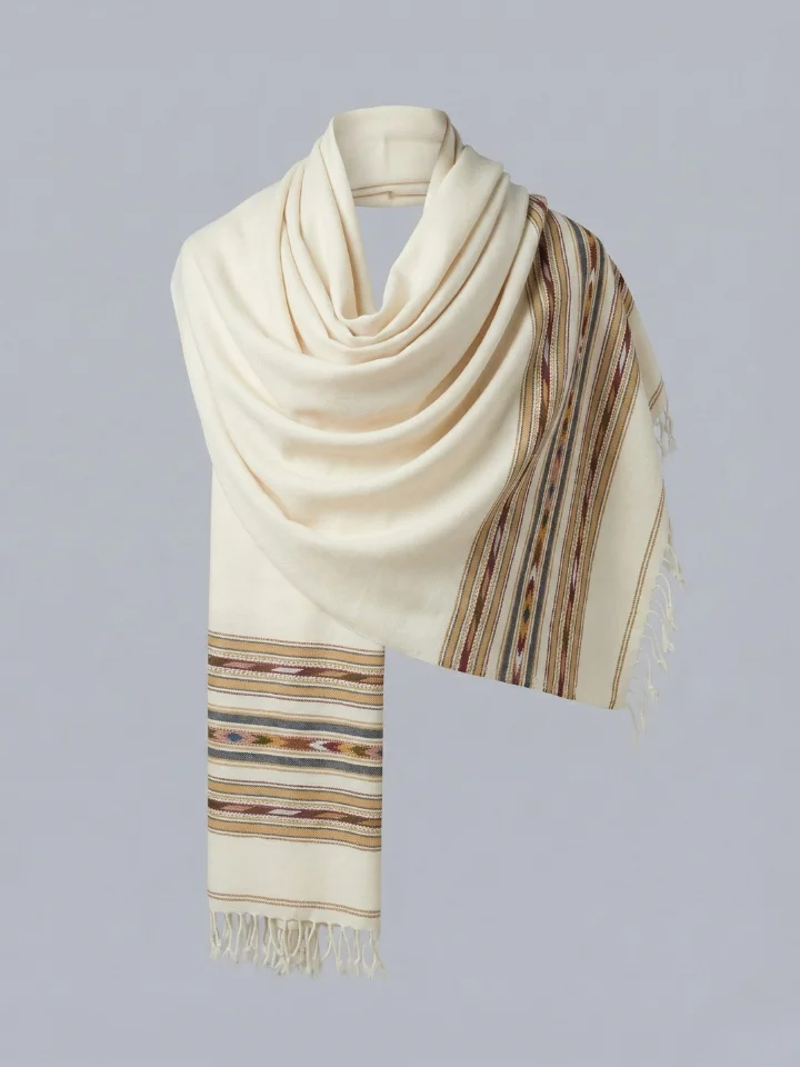 Chitrali Woolen Shawl For Gents