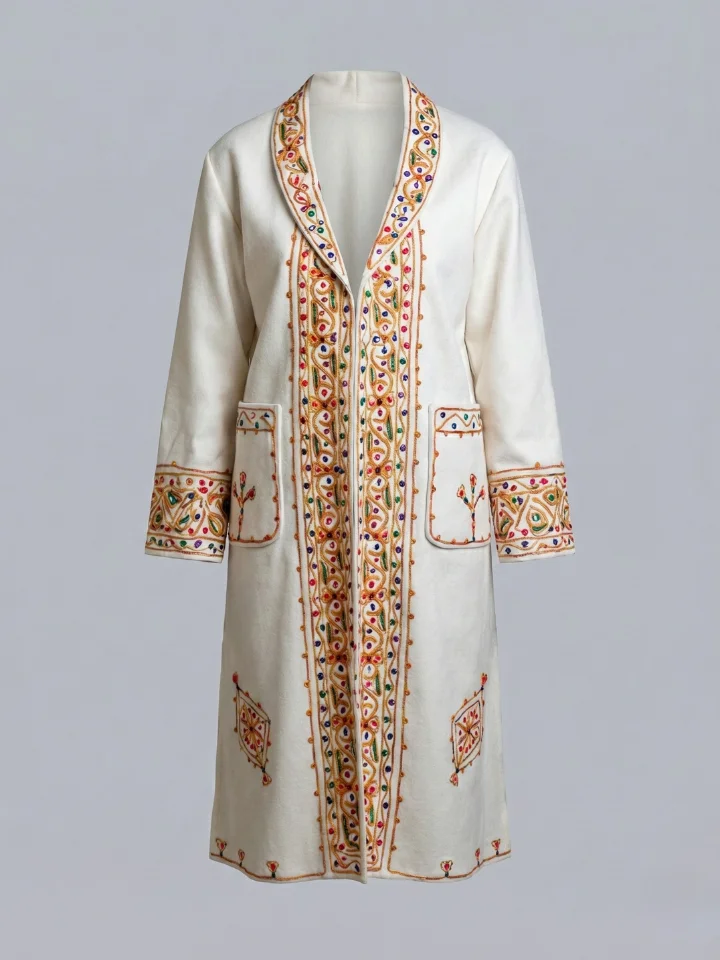 Women's Wool Long Coat (Chugha)